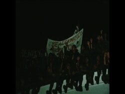 SYND 7 10 75 CIVILIANS SUPPORT MILITARY WITH POLITICAL DEMONSTRATION Instructional Video