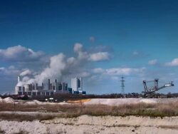 (Timelapse) Industrial Landscape Stock Footage