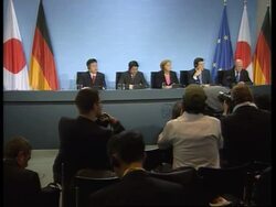 Japanese PM Abe, Chancellor Merkel comment on climate change Instructional Video