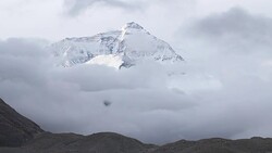Mount Everest,tibet,china Stock Footage