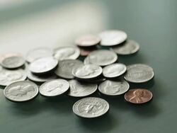 Money, timelapse cash Stock Footage