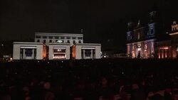 CLEAN : Colombia: French FM launches light festival News Clip