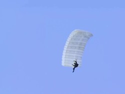 Parasailing Stock Footage