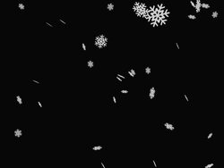 falling snowflakes Stock Footage