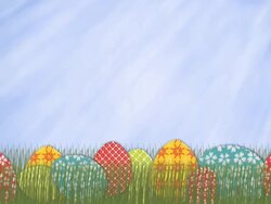 Easter Bunny Egg (HD) Stock Footage