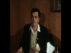 SYND 19-12-73 LEADER OF THE JEWISH DEFENCE LEAGUE ON GENEVA PEACE TALKS News Clip