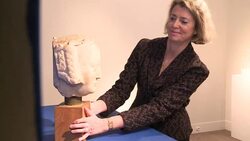 CLEAN : Marble head, believed to be of French queen sold for 1.15mn News Clip