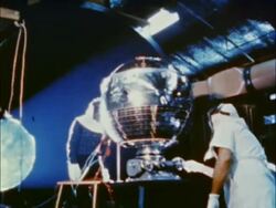 Rocket engines being designed for space exploration Stock Footage