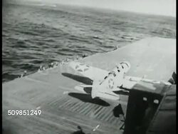 Aircraft taking off carrier Instructional Video