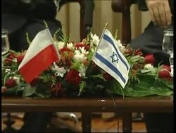 Polish President meets Katsav, Olmert and Livni News Clip