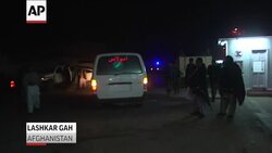 Rocket fire exchanged between Taliban insurgents and Afghan forces killed 26 people who were attending a wedding in Helmand Province Wednesday. (Dec. 31) News Clip