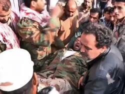 Injured Rebel Fighter in Benghazi News Clip