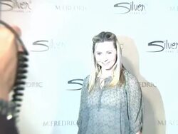 Beverley Mitchell at the A Night Out With Silver Jeans Co. And M Fredric at Studio City CA. (Footage by WireImage Video/GettyImages) Stock Footage