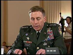 WRAP General's report says military needs more time News Clip