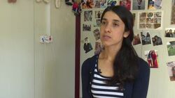 Activist and former IS hostage, Nadia Murad, visits Yazidi camp Instructional Video