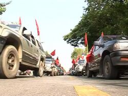 CLEAN: Thailand's 'Reds' up the pressure on the government News Clip