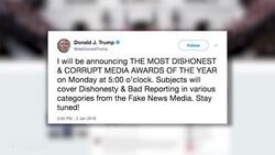 Stephen Colbert Launches "Campaign" for Consideration in Trump's "Dishonest & Corrupt Media Awards" | THR News News Clip