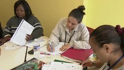 The principal of one of the nation's first adult education charter schools says upcoming changes to the GED exam could deter many older people, especially 'English Language Learners,' from pursuing a diploma - and the American dream. (Nov. 6) News Clip