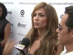 EVENT CAPSULE REPORTER/CHYRON: 2010 Apollo Theater Benefit Concert & Awards Ceremony - Arrivals Stock Footage