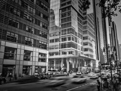 New York in retro style Stock Footage