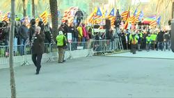 CLEAN : Independence protests as ex-Catalan chief stands trial News Clip