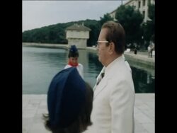 SYND 22 6 77 LIBYAN LEADER GADDAFI VISITS YUGOSLAVIA News Clip