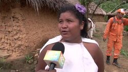 CLEAN : For Colombias Wiwa nature take revenge with lightening stike News Clip