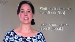 English Tongue Twisters Instructional Video