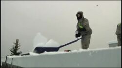 National Guard come to the aid of small community buried in snow Instructional Video