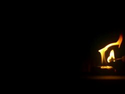 Flame. Slow motion Stock Footage