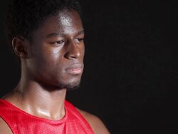 Young athletic Male Stock Footage