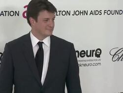 Nathan Fillion at Elton John Aids Foundation Celebrates 20th Annual Academy Awards Viewing Party on 2/26/12 in Hollywood, CA. (Footage by WireImage Video/Getty Images Entertainment Video) Stock Footage