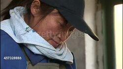 Fireworks being made by hand in factory News Clip