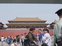 Domestic tourists take the rein of tour market in China Stock Footage
