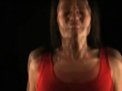 Woman Exercising (HD video) Stock Footage