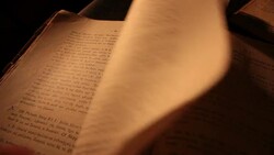 Ancient Book Stock Footage