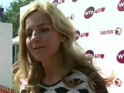 Interview with Arantxa Sanchez Vicario at WTA Gala News Clip