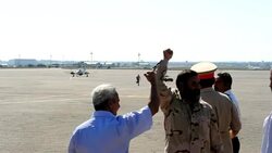 CLEAN: Libyan pilots return to heroes welcome News Clip