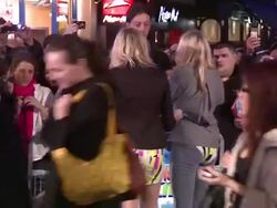 Monsters Vs Aliens UK Premiere Stock Footage