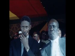 UPI LIB UNU 6 4 80 PRESIDENT SENGHOR ARRIVES IN DAKAR FOR INDEPENDENCE DAY CELEBRATIONS News Clip