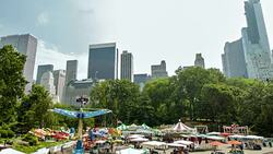 Central park Stock Footage