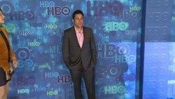 Oscar Nunez at the HBO's Post Emmy Awards Reception - Arrivals Stock Footage