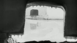 1951 MONTAGE Glassmakers working at a furnace / St. Helens, Lancashire, England Stock Footage