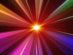 Rainbow Streaks Background Loop Stock Footage