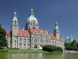 New Town Hall Stock Footage