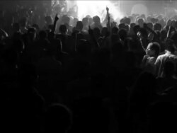 Concert crowd 4 SHOT Stock Footage