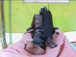 Cholera sufferers in Zim, Kenya PM comment at WEF News Clip