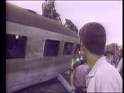 Cuba - Train Crash News Clip