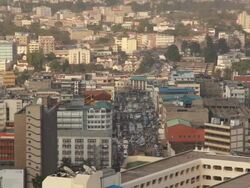 Nairobi cityscape Stock Footage