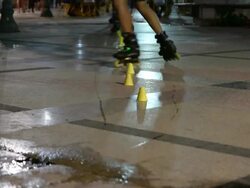 roller skate Stock Footage